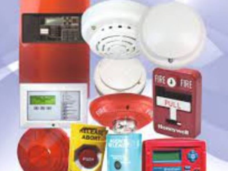 Sistema de alarma contra incendios en Oruro