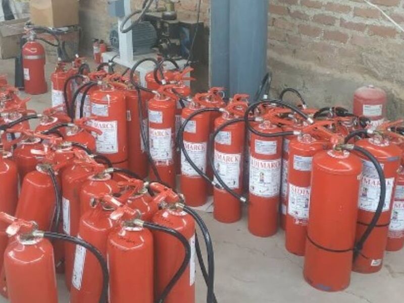 Recarga de extintores en Huari