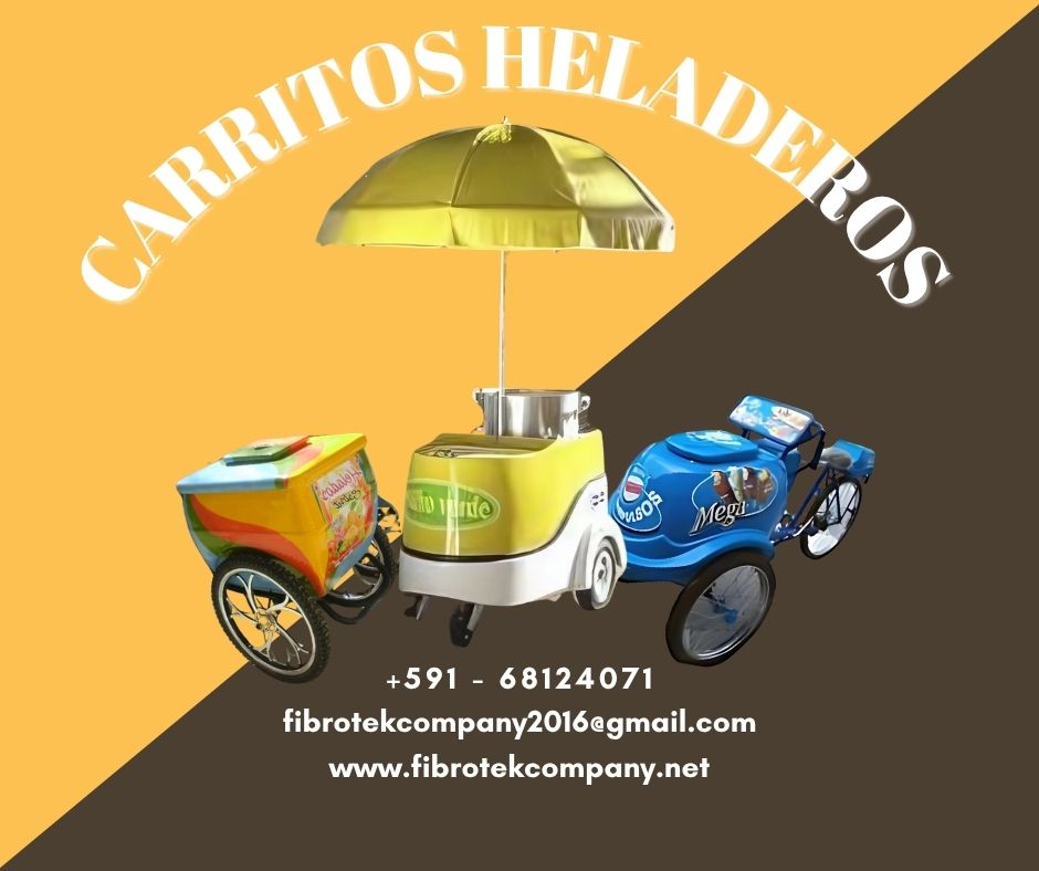 Experiencia y diseño en carritos heladeros – Fibrotek