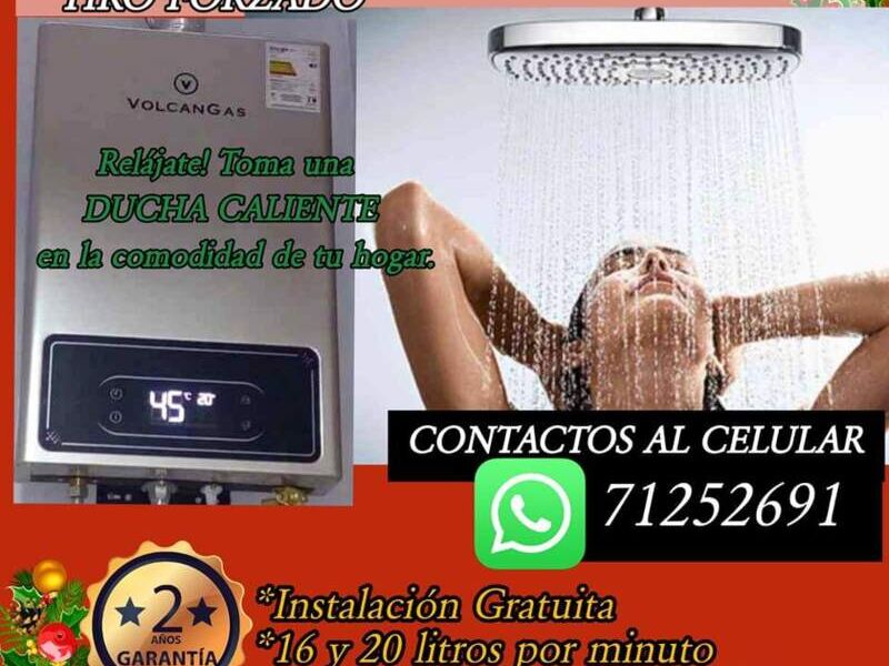 Calefon 20 lts alta presión La Paz