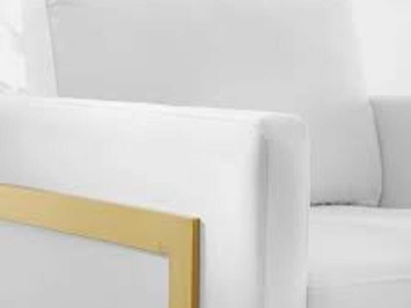 Sofa blanco  MICASA