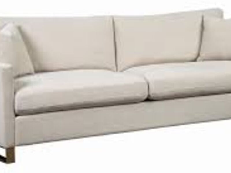 Sofa largo blanco MICASA