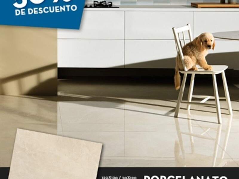 Porcelanato blanco Cochabamba