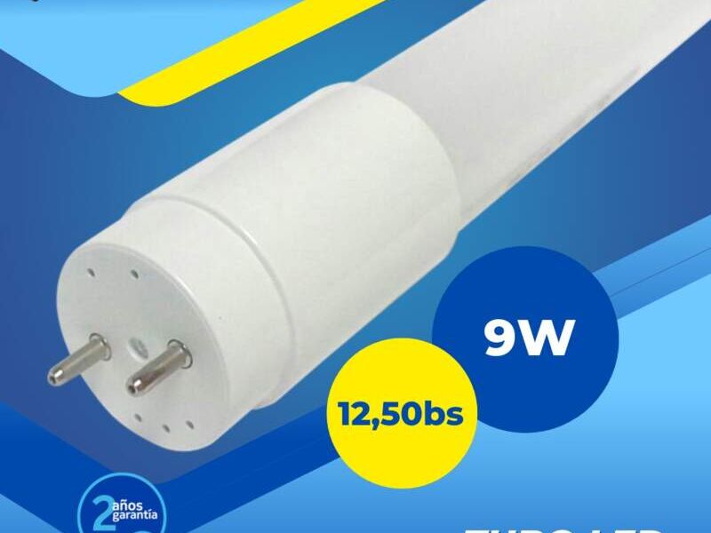 TUBO LED 9W SANTA CRUZ