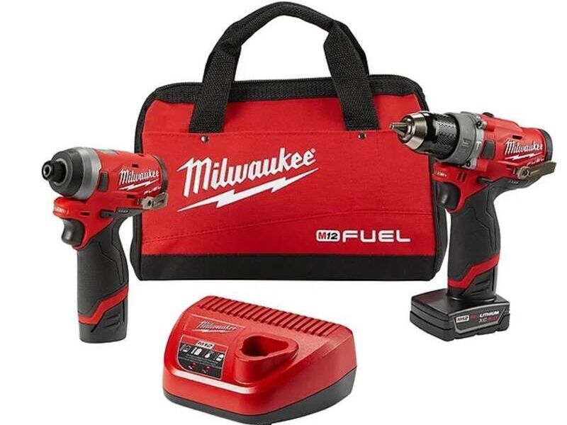 Juego de Taladros Milwaukee M12 3ª Generación