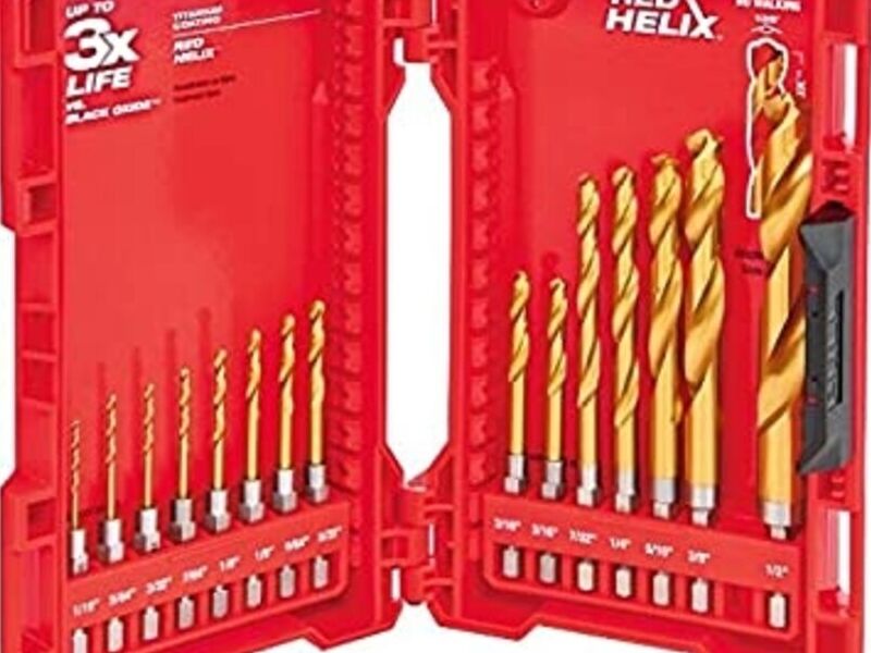 Brocas de Titanio Milwaukee Hexagonal de 1/4"