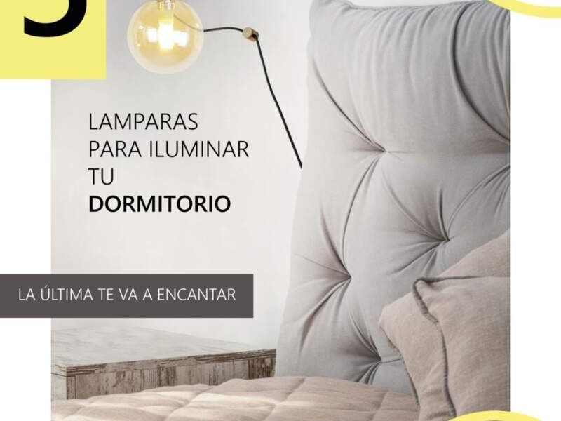 LAMPARAS DORMITORIO