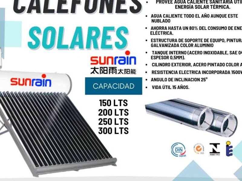 CALEFON SOLAR LA PAZ