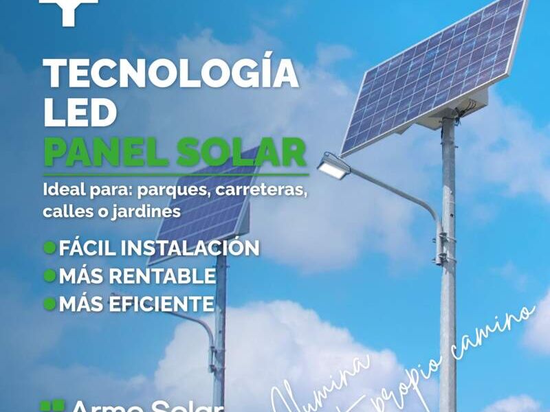 ALUMBRADO SOLAR SANTA CRUZ