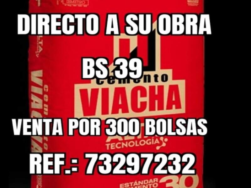 Cemento portland 30 Bolivia 