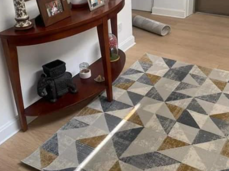 Alfombra Triangulos Inversos La Paz