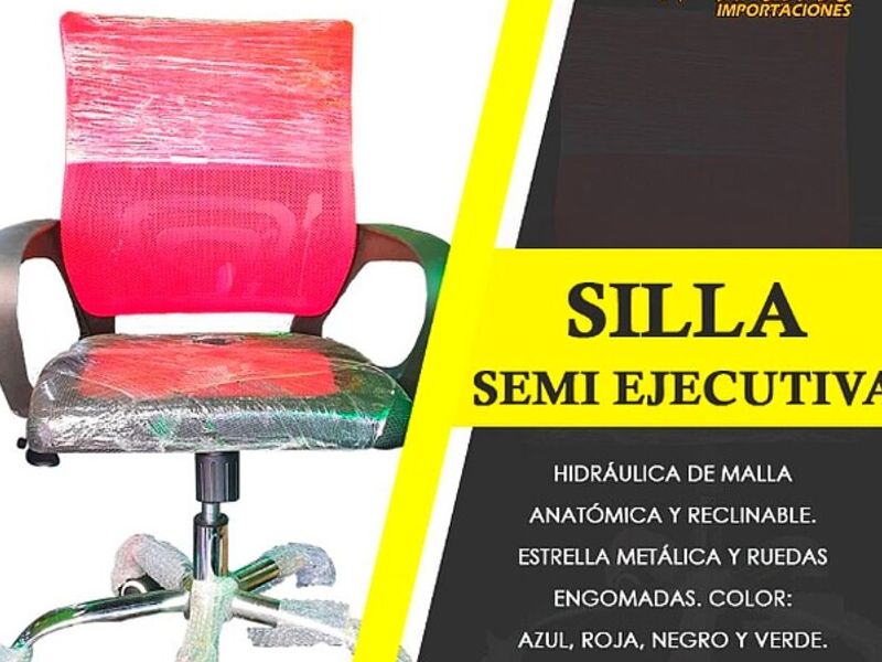 Silla Semi ejecutiva Santa Cruz