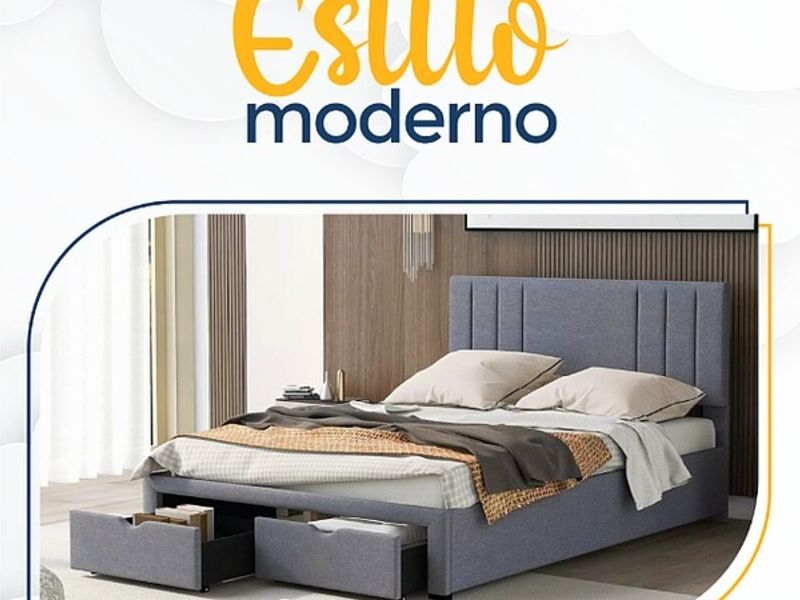 Cama Estilo Moderno La Paz