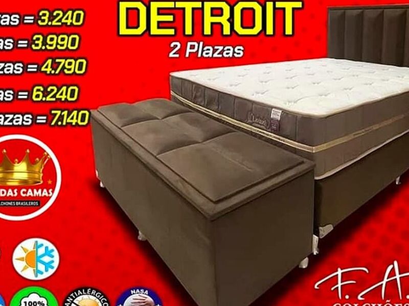 Colchón Detroit Santa Cruz
