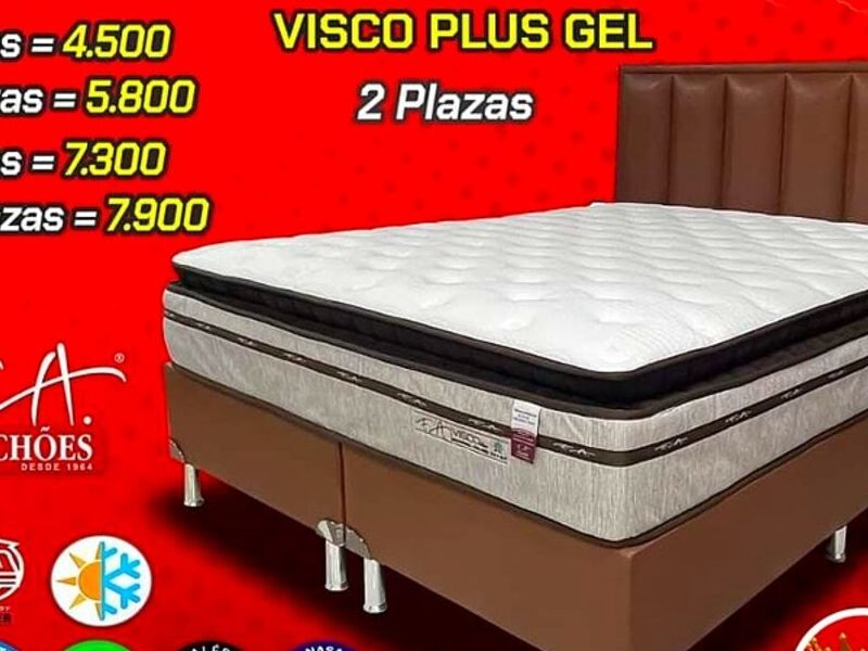 Colchón Visco Gel Santa Cruz