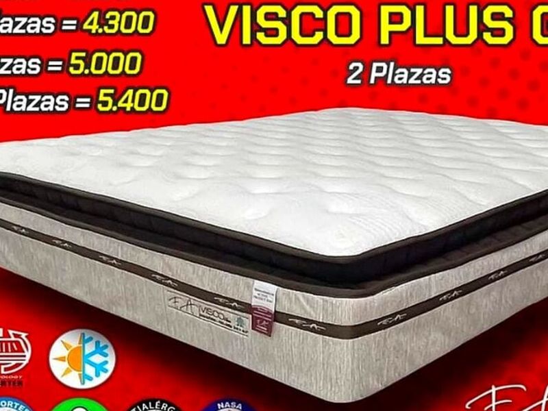 Colchón Visco Plus Santa Cruz