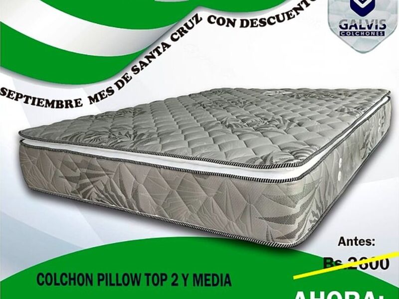 Colchón Pillow Santa Cruz