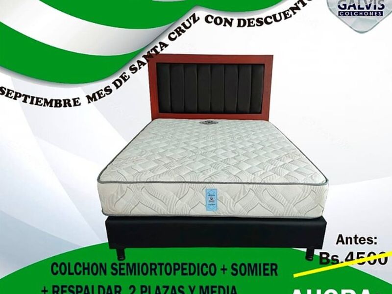 Colchón Semiortopédico Santa Cruz