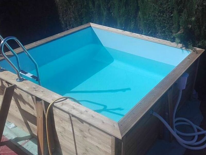 Piscina filo madera Bolivia 