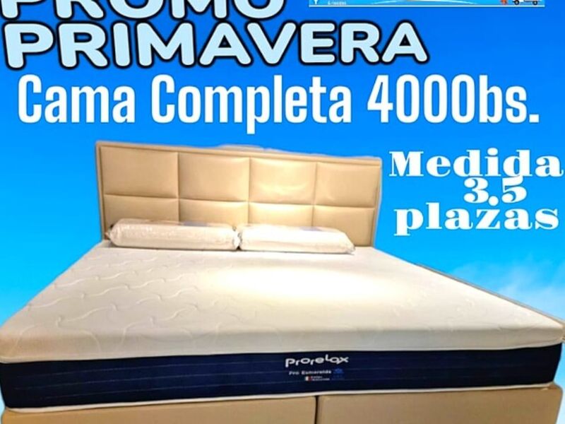 Cama Primavera Sucre