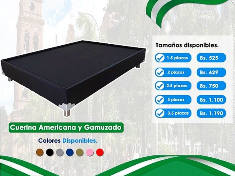 Somier Clásico Santa Cruz