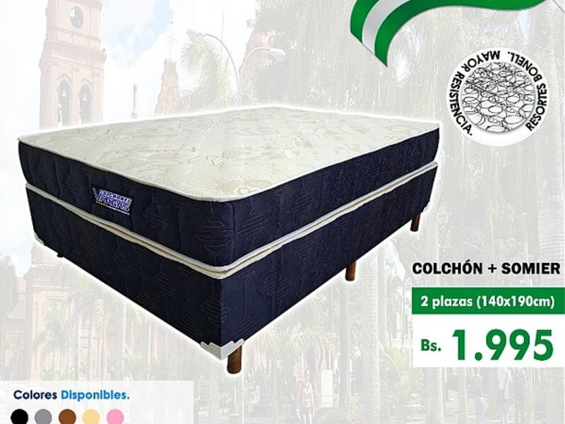 Colchón Ortopédico Somier santa Cruz