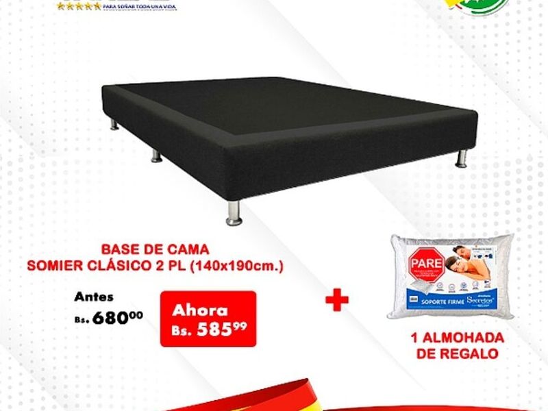 Cama Somier Santa Cruz