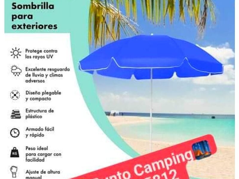 Sombrilla exteriores Tarija