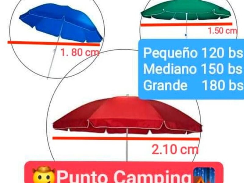 Sombrillas Variedad Tarija