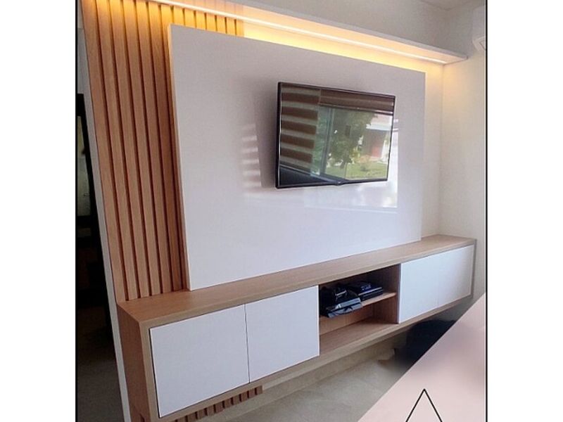 Mueble madera tv Bolivia 