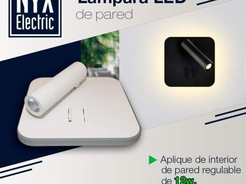 Lámpara LED pared 12w Bolivia