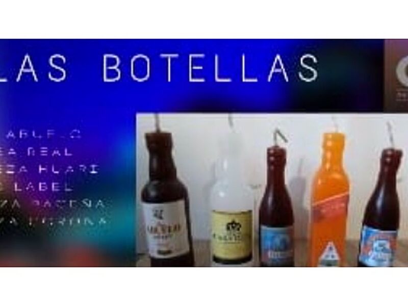 Vela Botella La Paz
