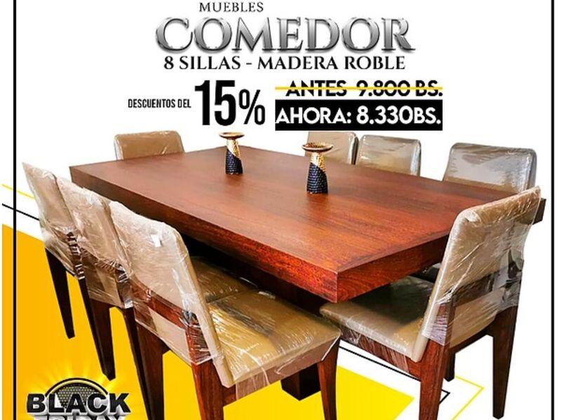 Comedor Madera Cochabamba