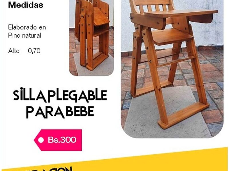 Silla Plegable Santa Cruz