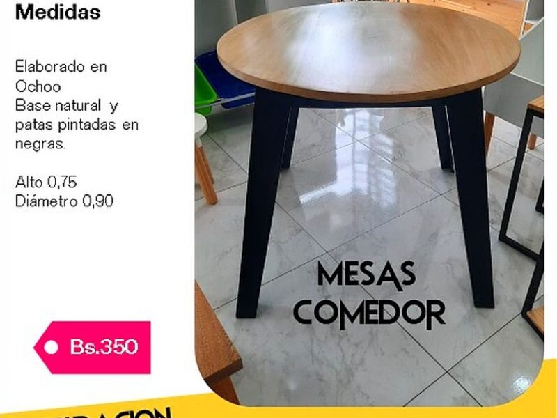 Mesa Comedor Santa Cruz