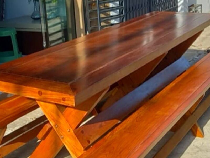  Mesa Madera Tajibo Santa Cruz