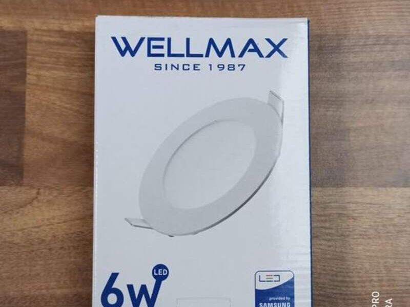 Luminaria led 6 w circular luz blanca Bolivia