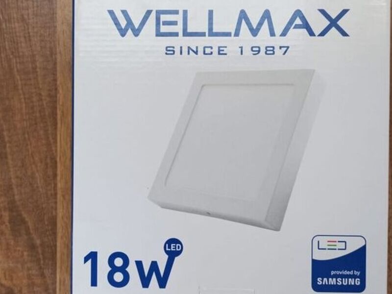 Luminaria led 18w cuadrada Bolivia