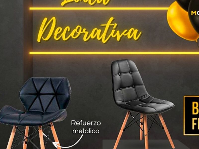 Silla Decorativa Escritorio Santa Cruz