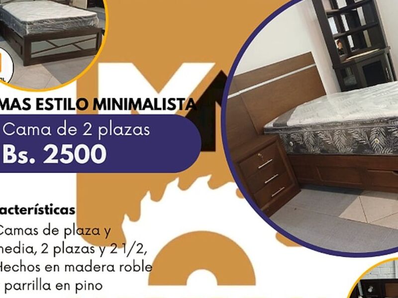 Cama Minimalista Santa Cruz