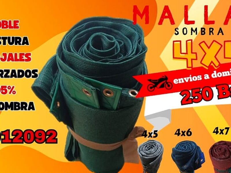 Malla Sombra 4x4 Santa Cruz
