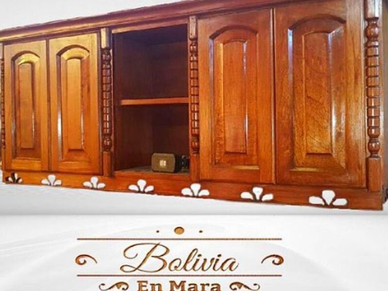 Mueble Cocina Madera Santa Cruz