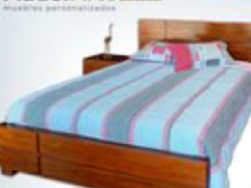 Cama Moderna de Madera LA Paz