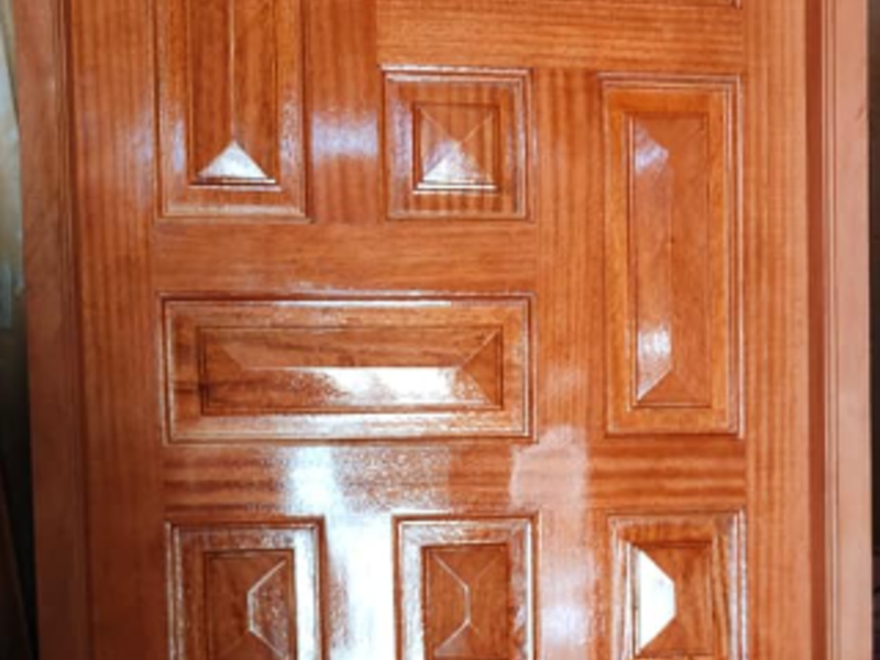Puerta de Madera Sencilla La Paz