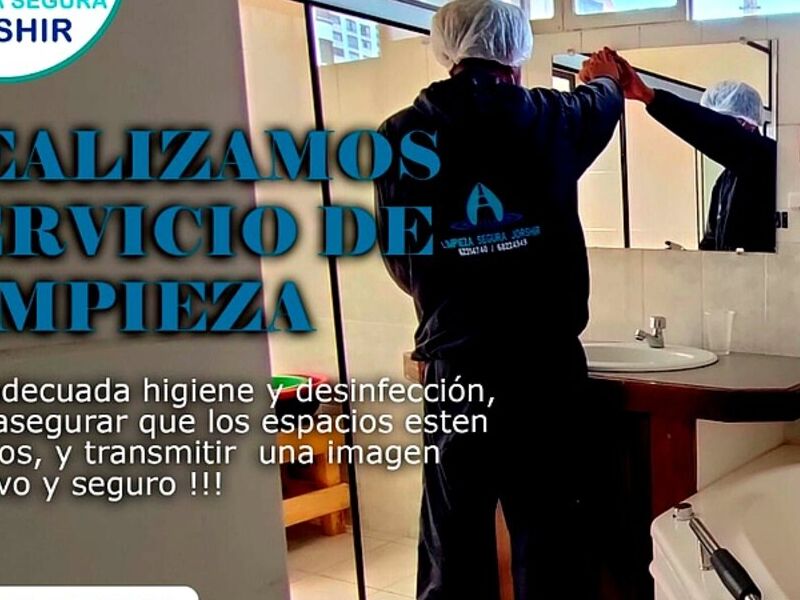 Limpieza vidrios G Bolivia