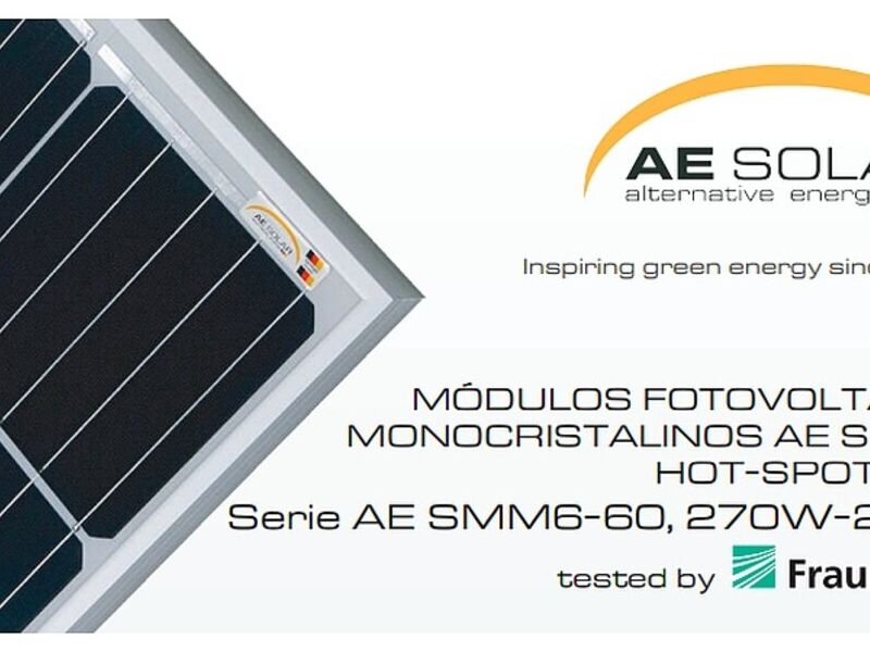 Panel Solar Serie AE SMM6-60 Bolivia