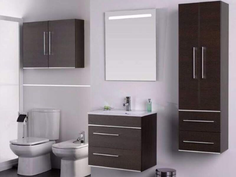 MUEBLES DE BAÑO NEGRO HOMEX LA PAZ 