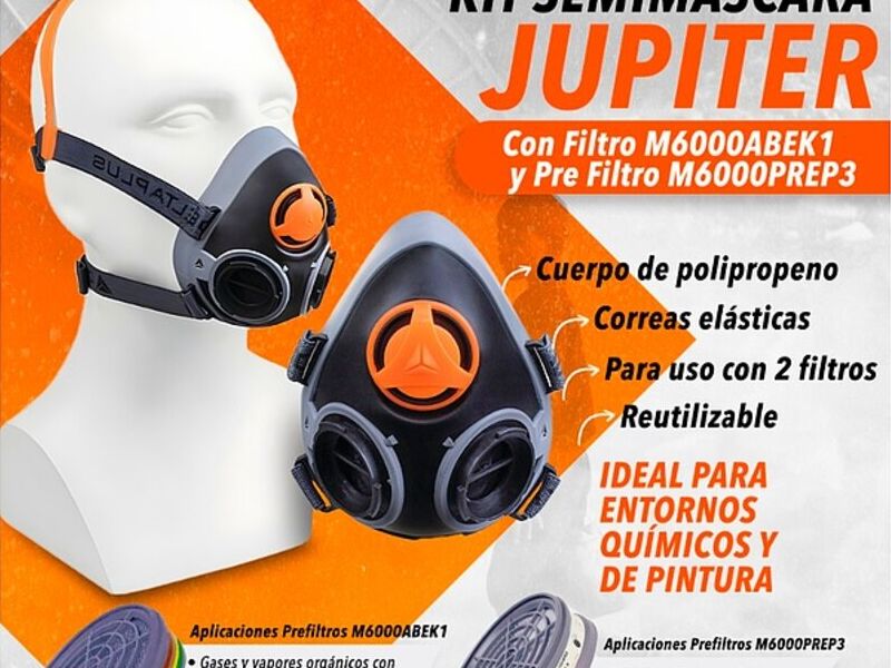 Máscara Júpiter M6400 Bolivia