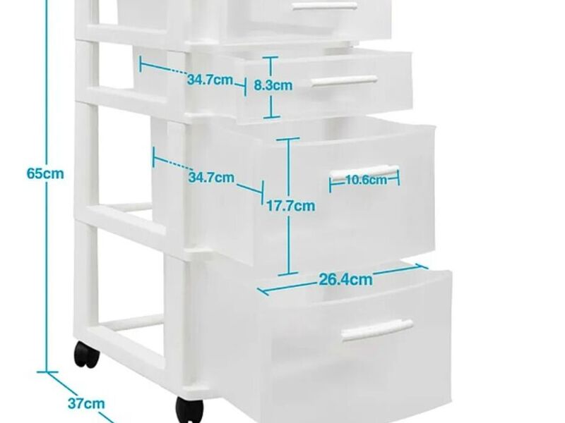 GAVETERO MODULAR ECLYPSE 4 NIVELES