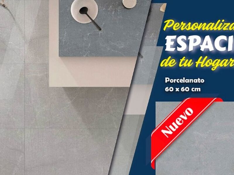 Porcelanato 60x60 plomo Bolivia
